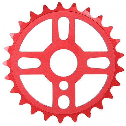 red bmx sprocket